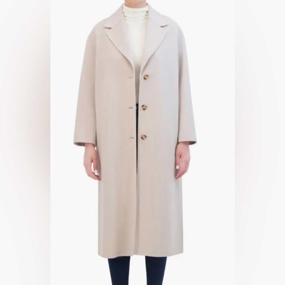 Rebecca Minkoff Relaxed Cream Trench Coat. NWT